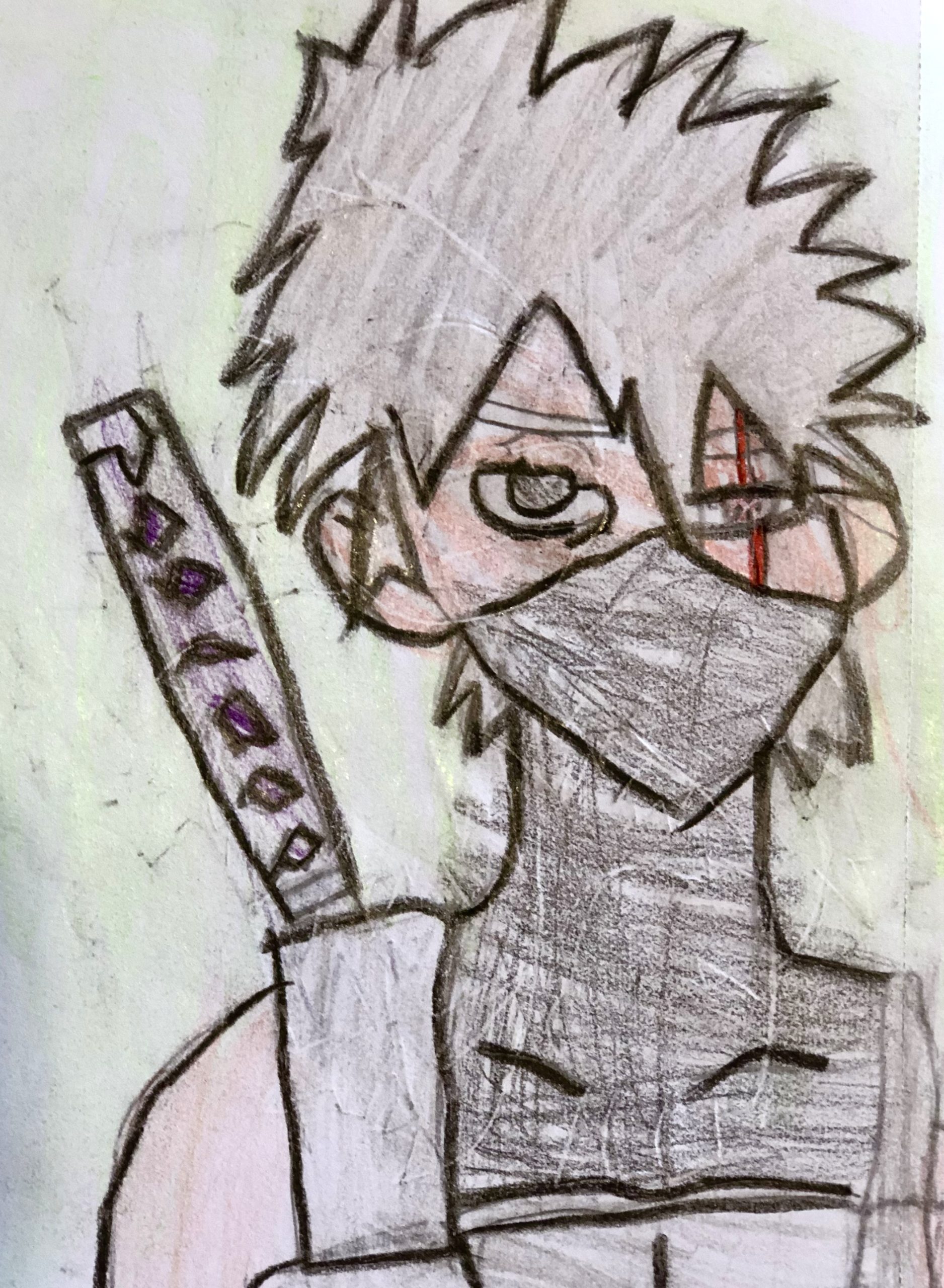 How to Draw Kakashi Hatake | Kakashi Drawing Step by step … | Flickr